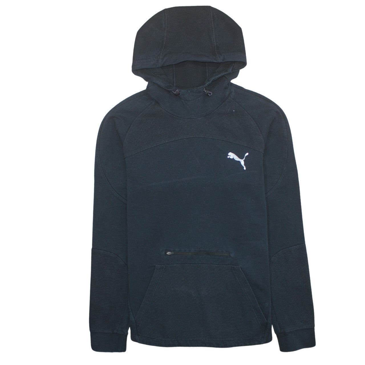 Mens UK Size XL Puma Black Pullover Hoodie