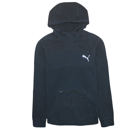 Mens UK Size XL Puma Black Pullover Hoodie