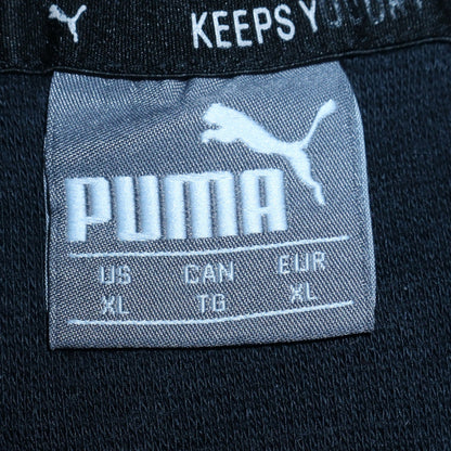 Mens UK Size XL Puma Black Pullover Hoodie