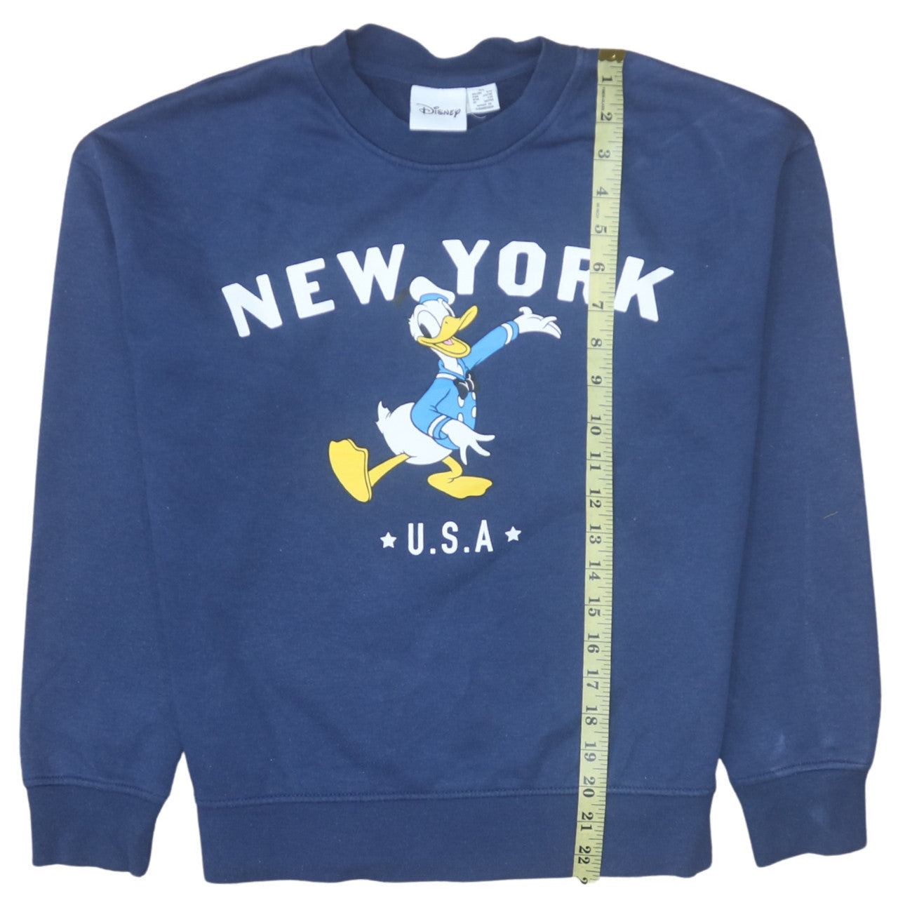 Womens UK Size XS Disney Blue Pullover Sweatshirt