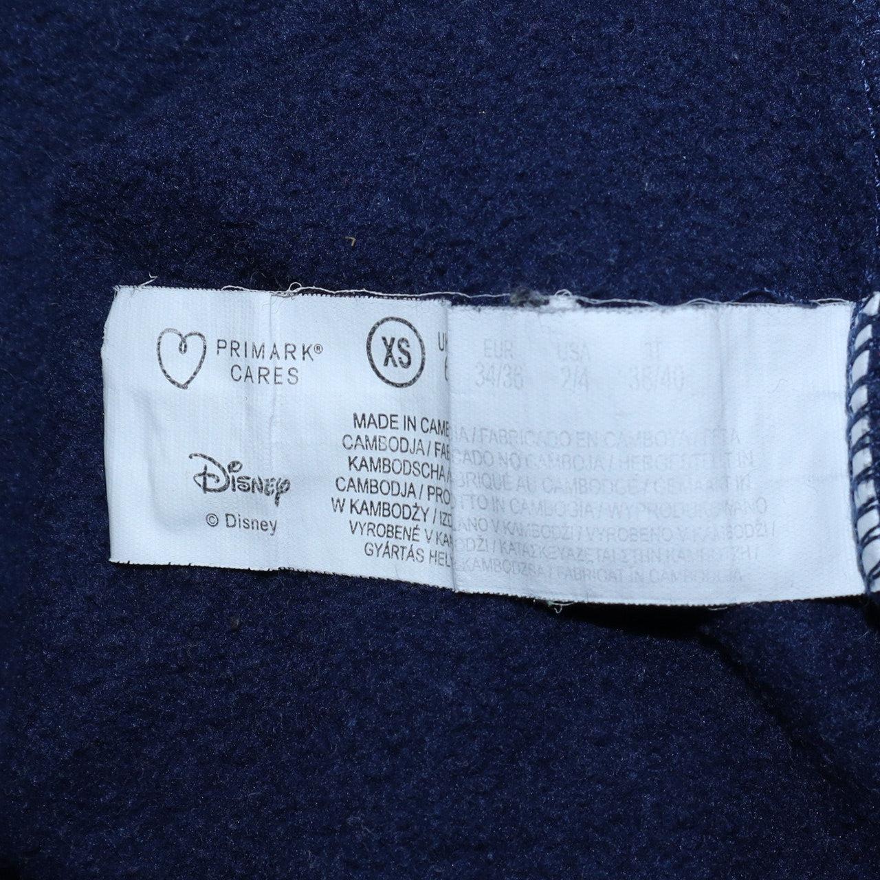 Womens UK Size XS Disney Blue Pullover Sweatshirt