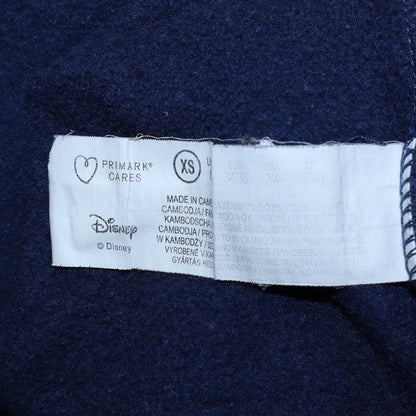 Womens UK Size XS Disney Blue Pullover Sweatshirt
