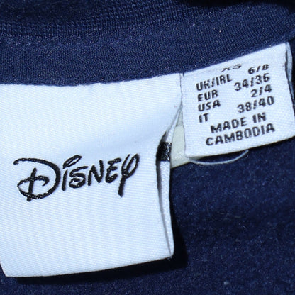 Womens UK Size XS Disney Blue Pullover Sweatshirt