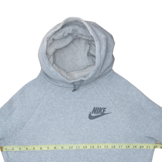 Mens UK Size M Nike Grey Pullover Hoodie