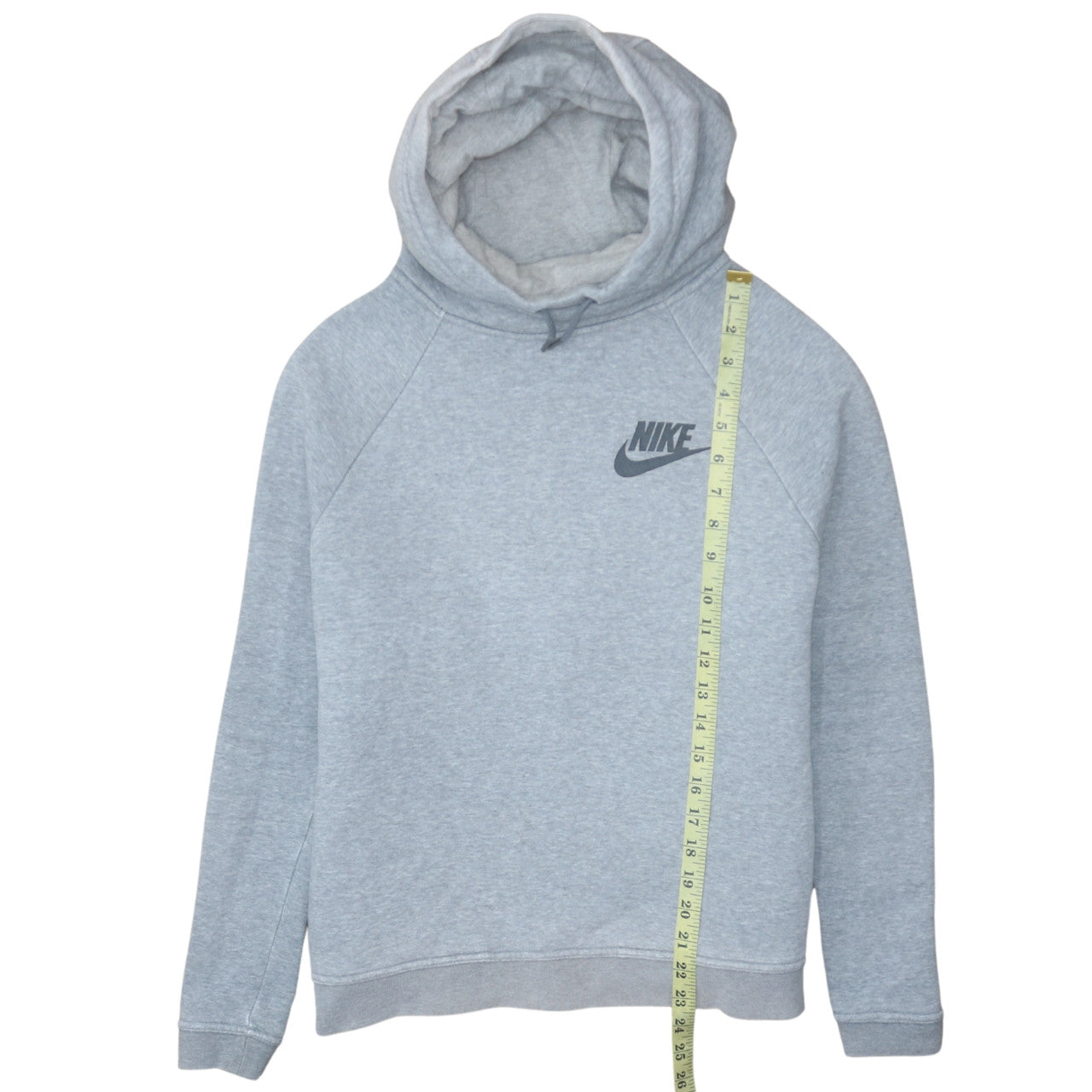 Mens UK Size M Nike Grey Pullover Hoodie
