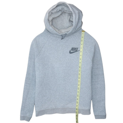Mens UK Size M Nike Grey Pullover Hoodie