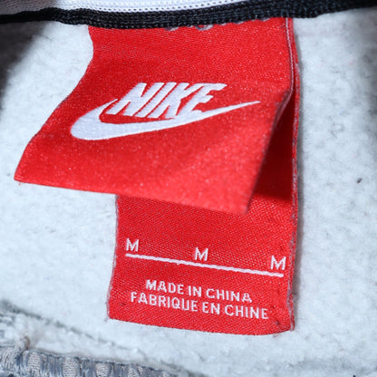 Mens UK Size M Nike Grey Pullover Hoodie