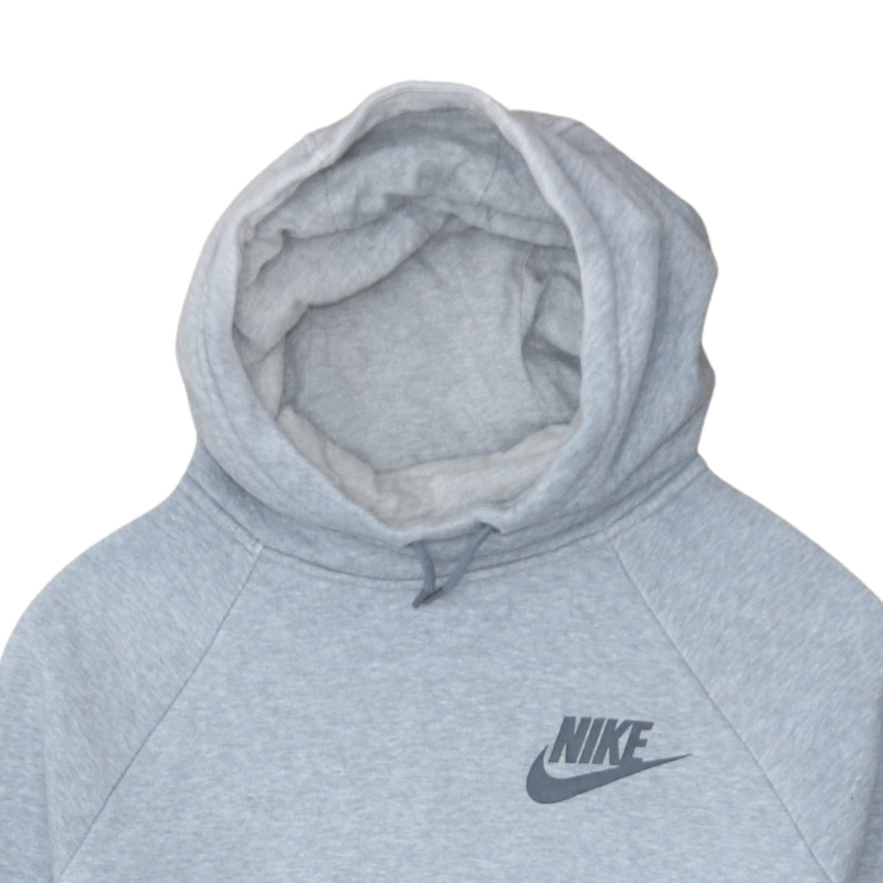 Mens UK Size M Nike Grey Pullover Hoodie