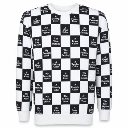 Mens UK Size S Vans BlackWhite Pullover Sweatshirt