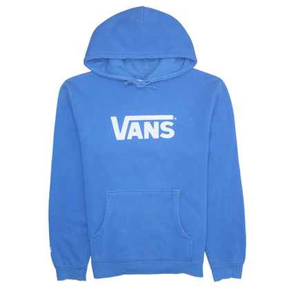 Mens UK Size S Vans Blue Pullover Hoodie