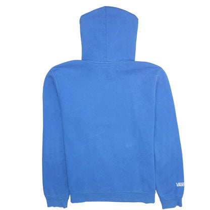 Mens UK Size S Vans Blue Pullover Hoodie