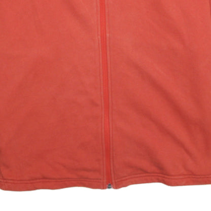 Mens UK Size XL Under Armour Red Full Zip Hoodie
