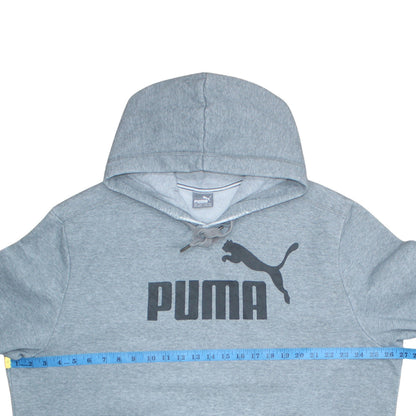 Mens UK Size 2XL Puma Grey Pullover Hoodie