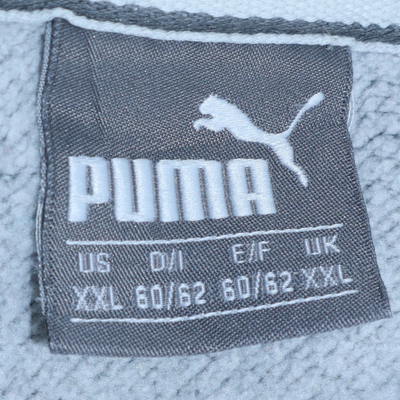Mens UK Size 2XL Puma Grey Pullover Hoodie