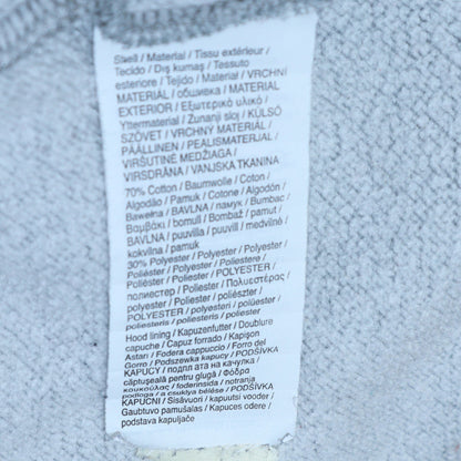 Mens UK Size 2XL Puma Grey Pullover Hoodie