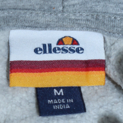 Mens UK Size M Ellesse Grey Pullover Hoodie