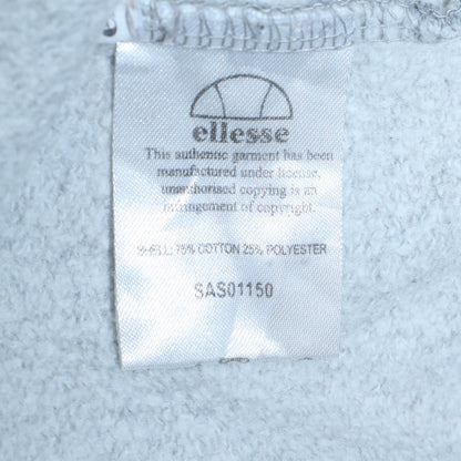 Mens UK Size M Ellesse Grey Pullover Hoodie