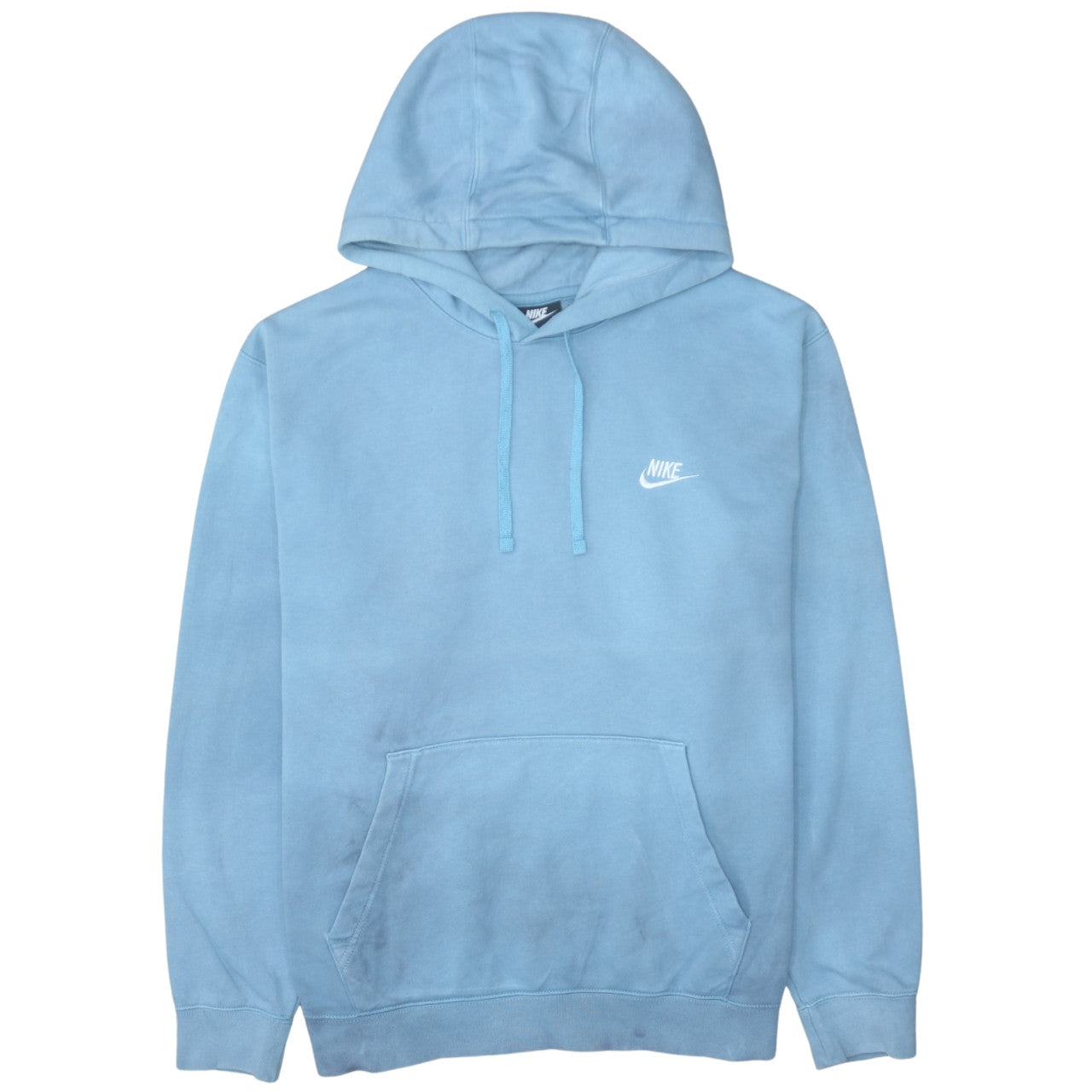 Mens UK Size XL Nike Blue Pullover Hoodie