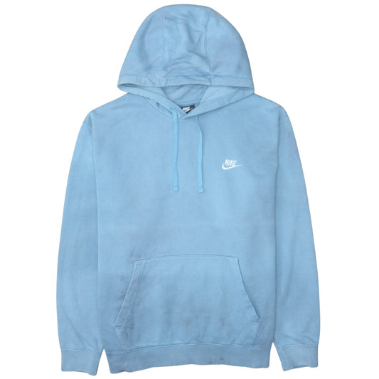 Mens UK Size XL Nike Blue Pullover Hoodie