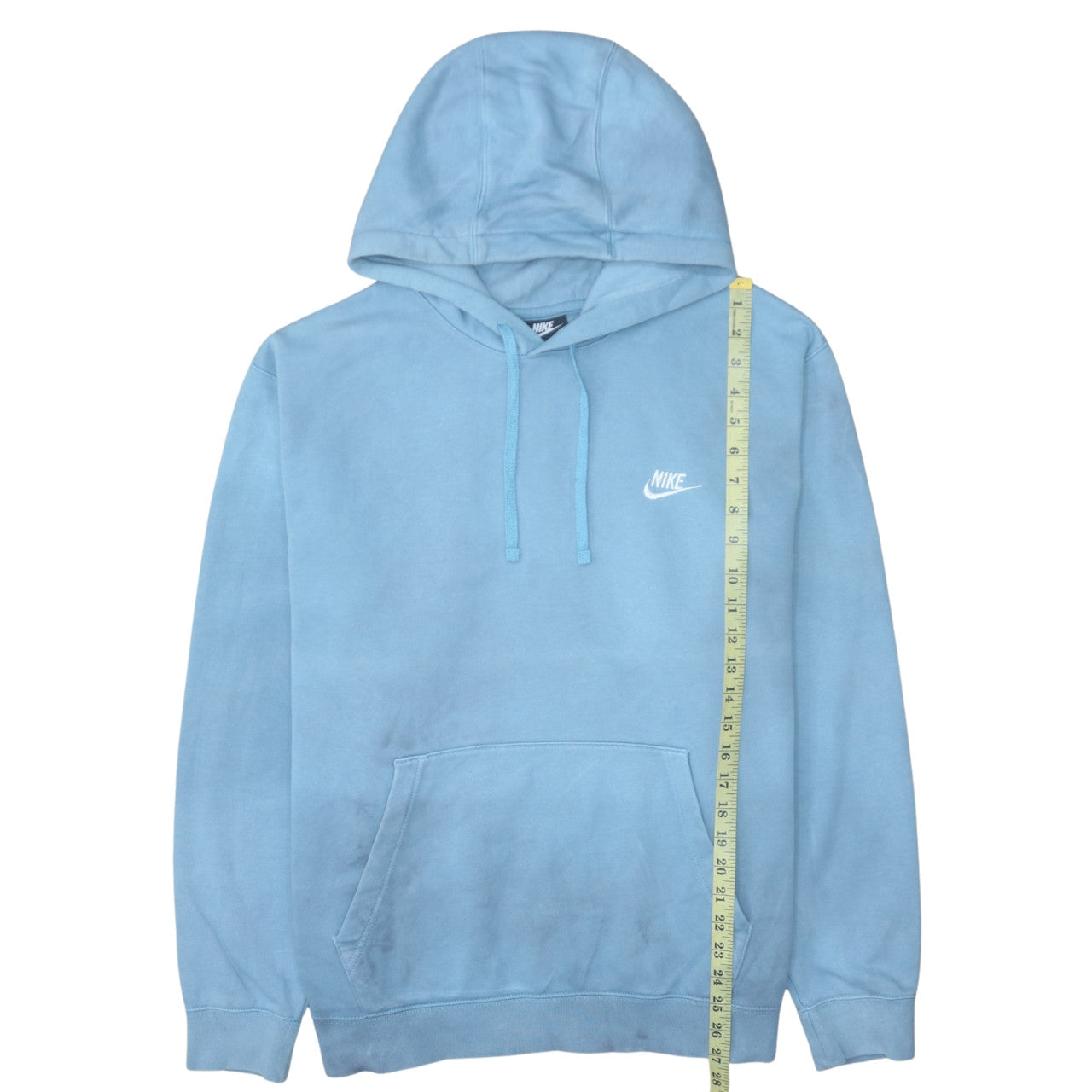 Mens UK Size XL Nike Blue Pullover Hoodie