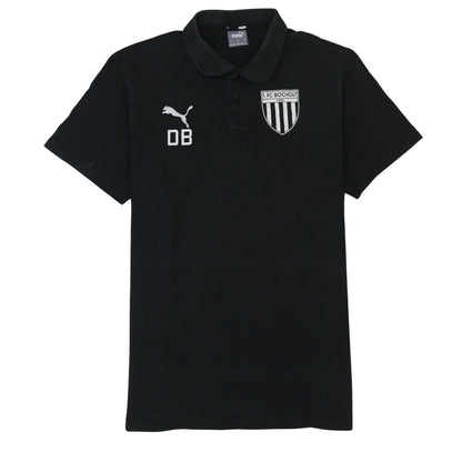 Puma Men’s Black 1.FC Bocholt Polo Shirt Size L Casual Sportswear