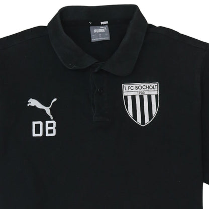 Puma Men’s Black 1.FC Bocholt Polo Shirt Size L Casual Sportswear