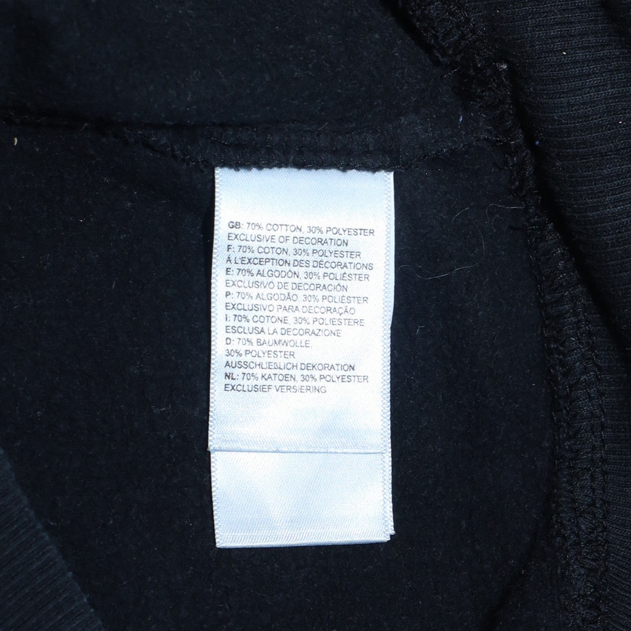 Mens UK Size XS The North Face Black Pullover Hoodie