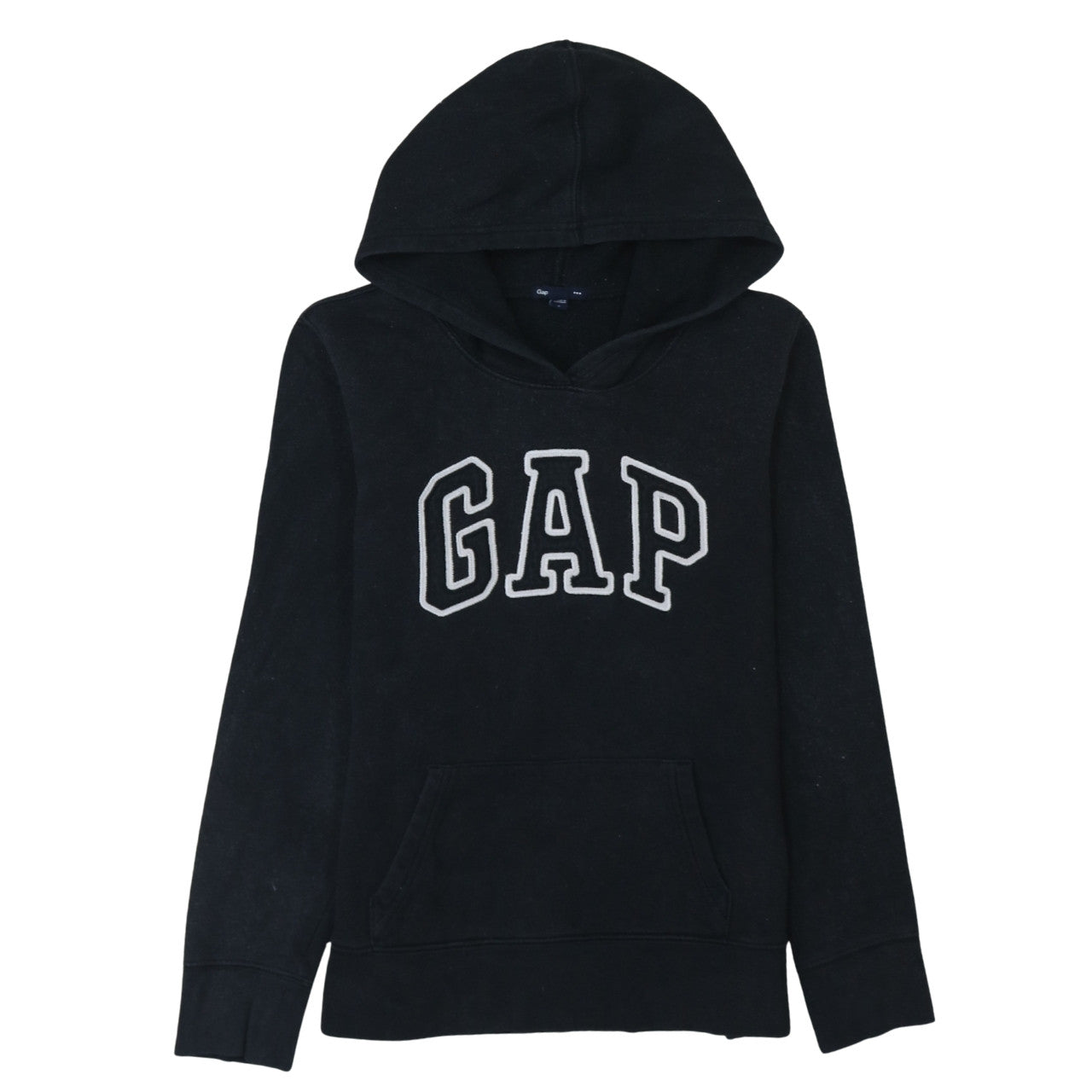 Womens UK Size M GAP Black Pullover Hoodie