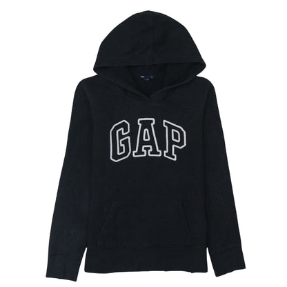 Womens UK Size M GAP Black Pullover Hoodie