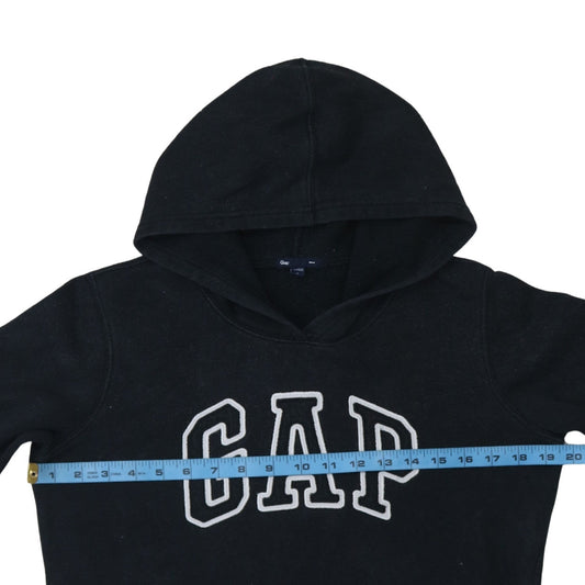 Womens UK Size M GAP Black Pullover Hoodie