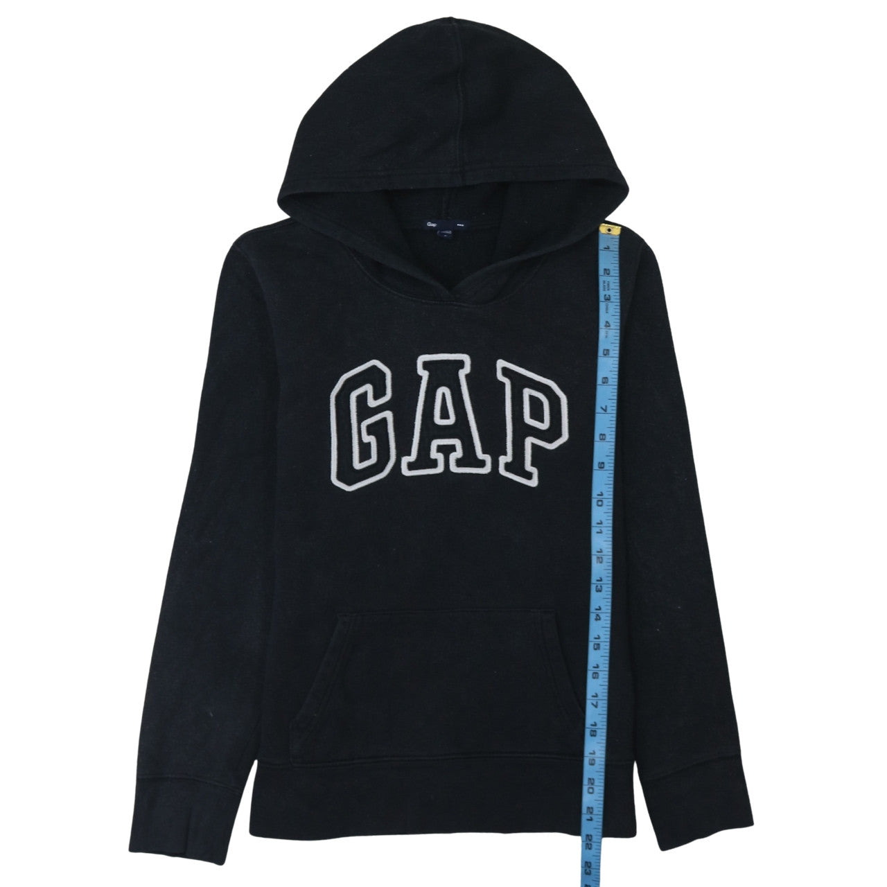Womens UK Size M GAP Black Pullover Hoodie