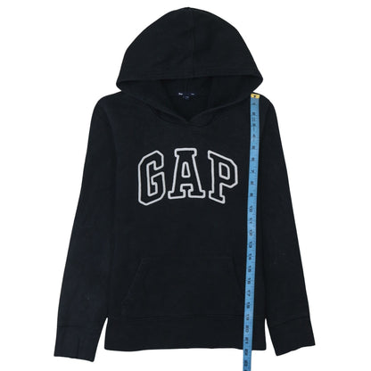 Womens UK Size M GAP Black Pullover Hoodie