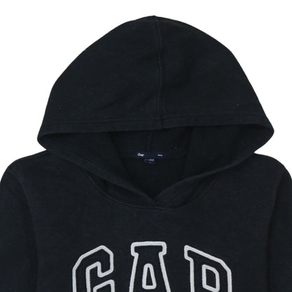 Womens UK Size M GAP Black Pullover Hoodie