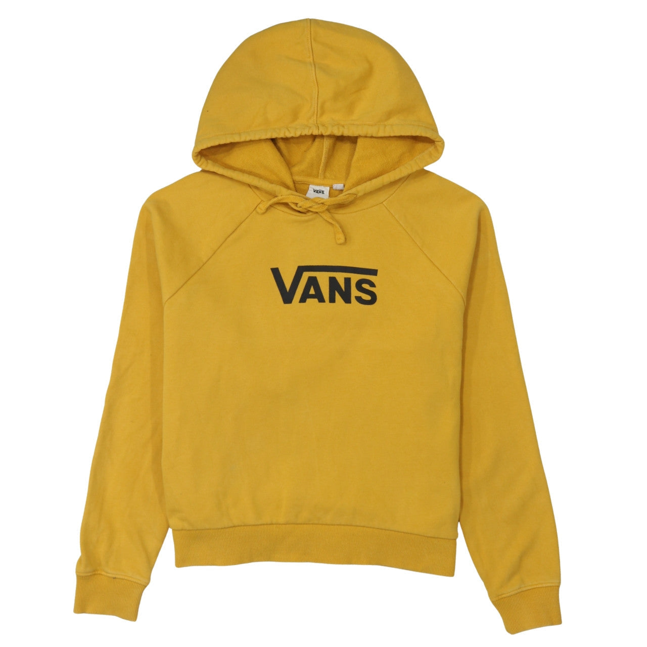 Womens UK Size M Vans Yellow Pullover Hoodie