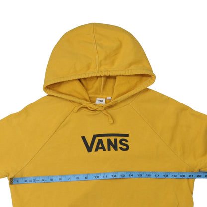 Womens UK Size M Vans Yellow Pullover Hoodie