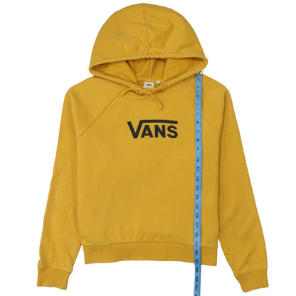Womens UK Size M Vans Yellow Pullover Hoodie