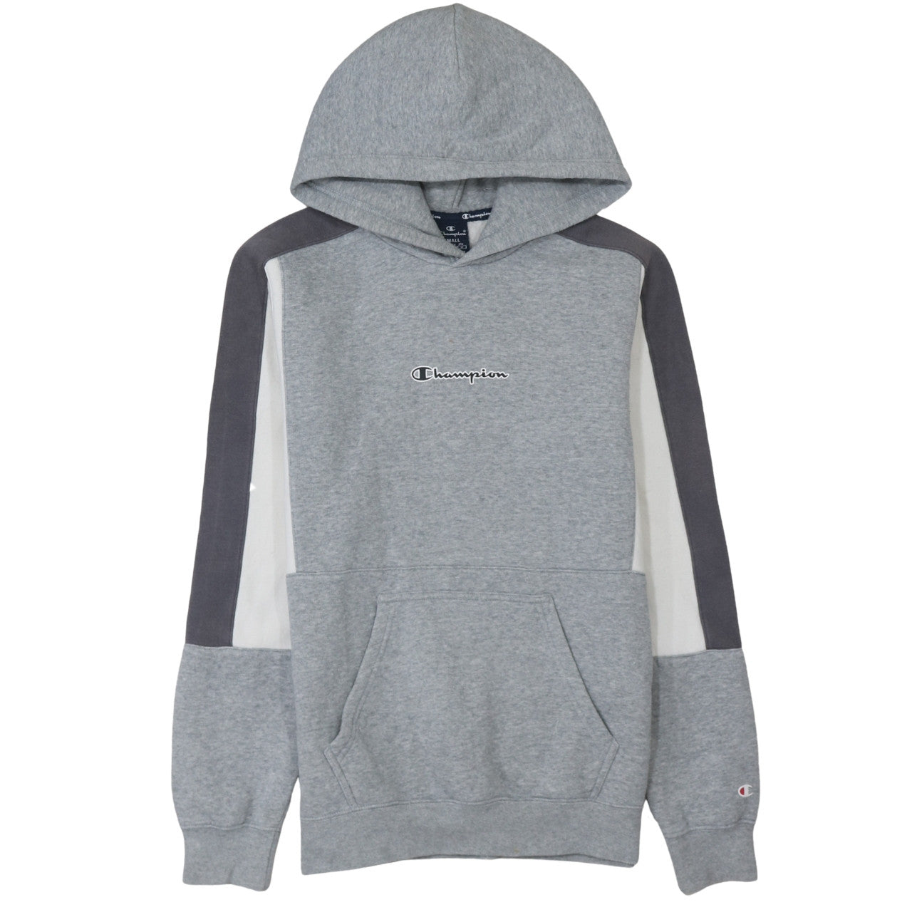 Mens UK Size S Champion Grey Pullover Hoodie