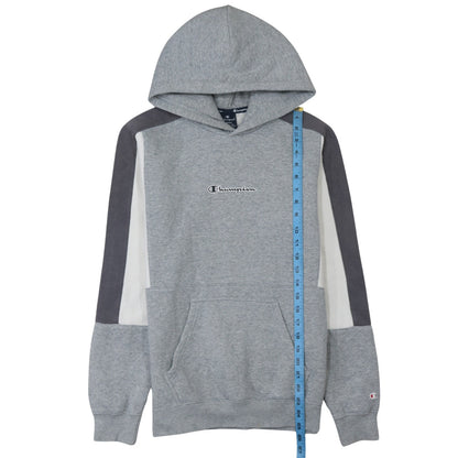 Mens UK Size S Champion Grey Pullover Hoodie