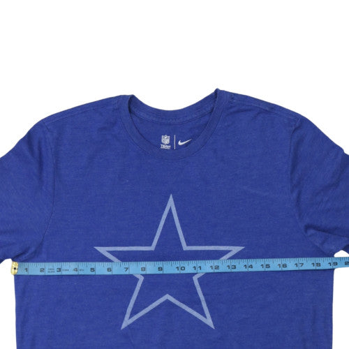 Nike NFL Team Men's Blue Athletic Fit Graphic T-Shirt Medium