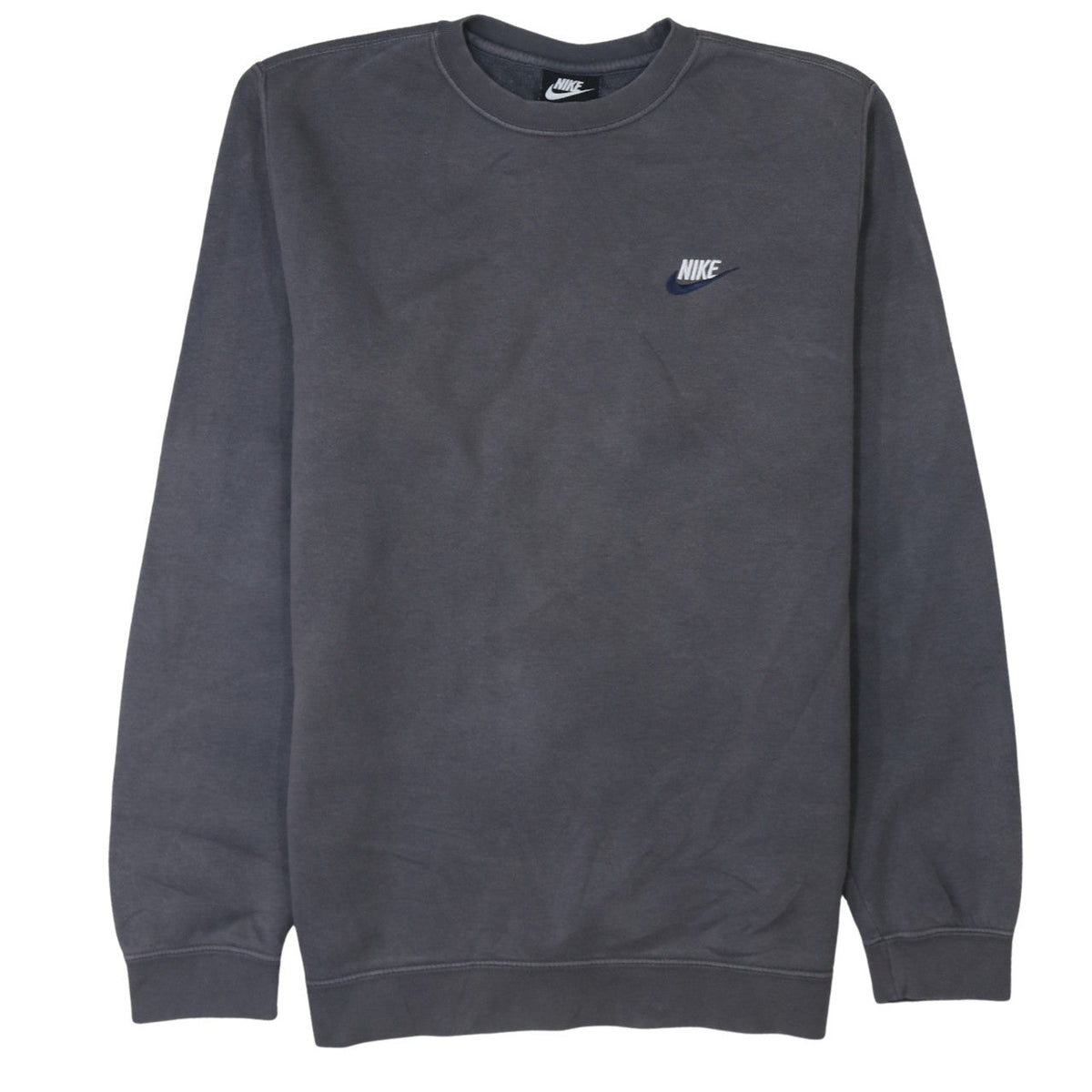 Mens UK Size M Nike Grey Pullover Sweatshirt