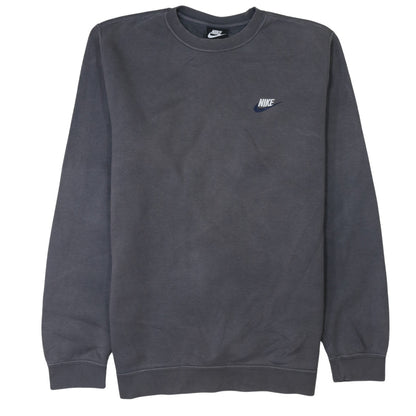 Mens UK Size M Nike Grey Pullover Sweatshirt