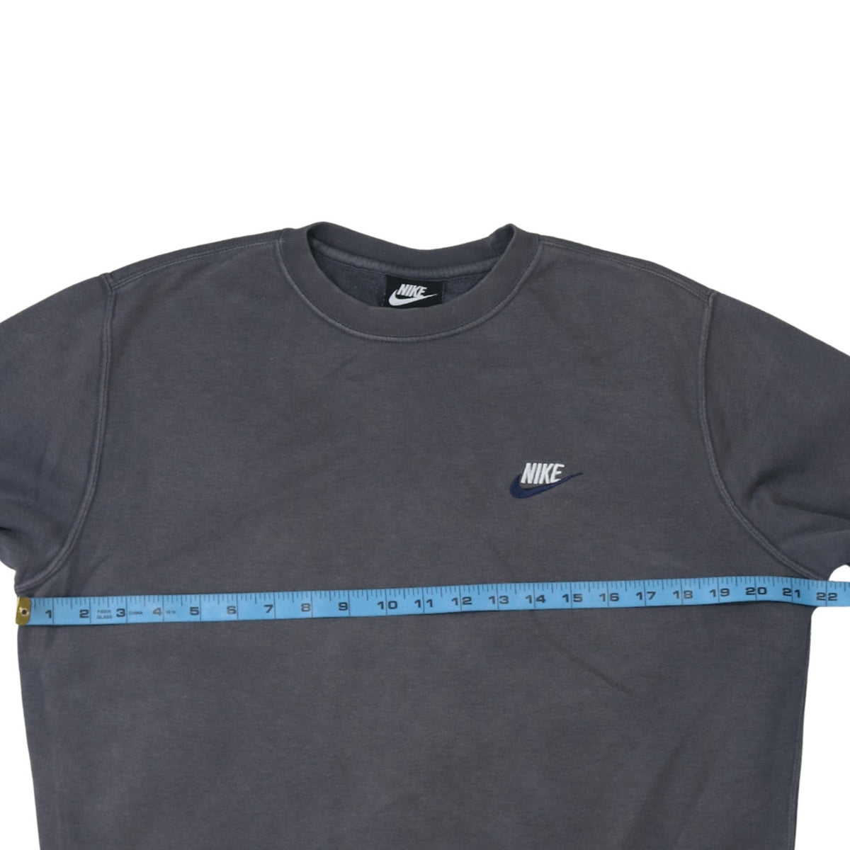 Mens UK Size M Nike Grey Pullover Sweatshirt