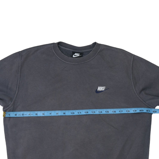 Mens UK Size M Nike Grey Pullover Sweatshirt