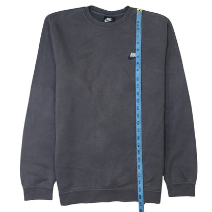 Mens UK Size M Nike Grey Pullover Sweatshirt
