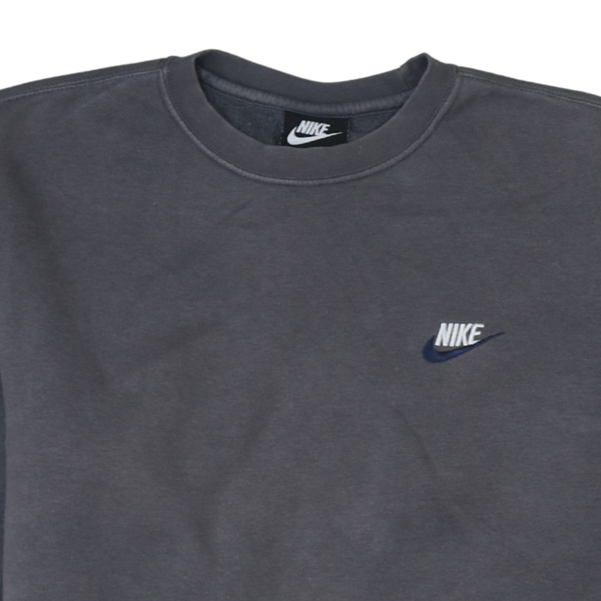 Mens UK Size M Nike Grey Pullover Sweatshirt