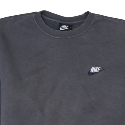 Mens UK Size M Nike Grey Pullover Sweatshirt
