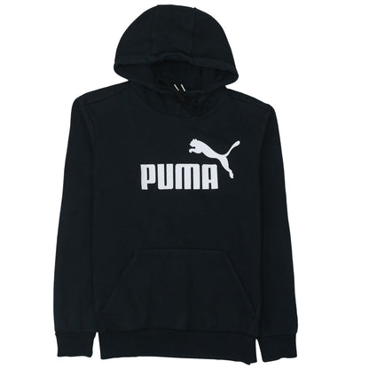 Mens UK Size S Puma Black Pullover Hoodie