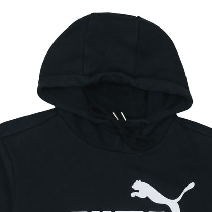 Mens UK Size S Puma Black Pullover Hoodie