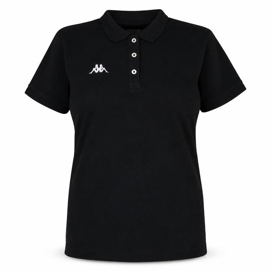 Kappa Women's Black 3XL Polo Shirt Classic Cotton Short Sleeve