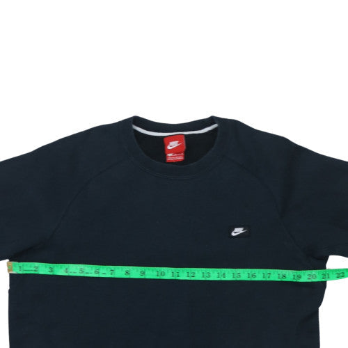 Mens UK Size M Nike Black Pullover Sweatshirt